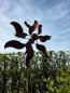Preview: Edelrost Windrad Sonne doppelt