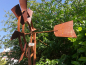 Preview: Edelrost Windrad Windmühle