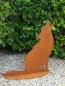 Preview: Edelrost Wolf heulend