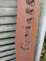 Preview: Edelrost Zaunlatte Griass di
