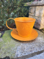 Preview: Edelrost Tasse zum Bepflanzen