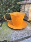 Preview: Edelrost Tasse zum Bepflanzen