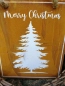 Preview: Edelrostoptik Dekotasche Merry Christmas