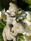 Preview: Elfe Pia mit Maus, Polyresin