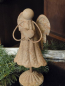 Preview: Vintage Engel Leila mit Herz, Rostoptik