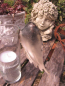 Preview: Shabby Chic Engelsflügel für Windlichter, 2 Größen