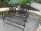 Preview: Gartenbank Avis aus Metall