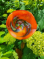 Preview: Edelrost Glasblume Antigua, orange