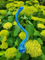 Preview: Glasflamme Azur, zum Stecken