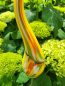 Preview: Glasflamme gelb, zum Stecken