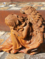 Preview: Gusseisen Engel Sereda mit Edelrostfinish