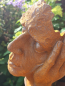 Preview: Gusseisen Figur nachdenklich