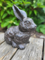 Preview: Gusseisen Hase Bonita, schwarz-braun