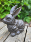 Preview: Gusseisen Hase Bonita, schwarz-braun