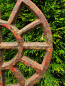 Preview: Edelrost Gusseisen Gartenstecker Hallstatt, keltisch