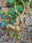 Preview: Hirsch Leif, Polyresin, gold
