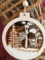 Preview: Holzhänger Forest, Hirsch+Reh