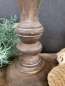 Preview: Holz-Kerzenständer Alberto, für Stumpenkerze