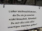Preview: Shabby Chic Holzspruchschild Weihnachtsmann