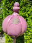 Preview: Keramik Gartenkugel pink, Nicosia