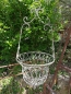 Preview: Shabby Chic Korb Silvana, grau-braun patiniert