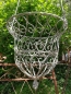 Preview: Shabby Chic Korb Silvana, grau-braun patiniert