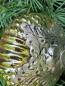 Preview: Christbaumkugel Vitreous Ornament, altsilber