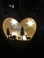 Preview: LED Holzherz, Hirsch Haus Tanne