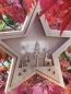Preview: LED Holzstern Marnie, Hirsch Tanne Haus