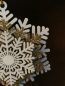 Preview: LED Holzstern Flocke