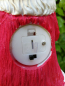 Preview: LED Nikolaus mit Stern mittig, rot