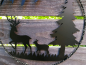 Preview: LED Ring, Reh stehend