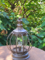 Preview: Vintage LED Laterne Osmo, dunkelbraun