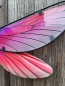 Preview: Boho Libelle zum Hängen, Glas-Metall, pink