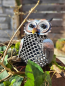 Preview: Metall Eule Nobby zum Stellen, 3D
