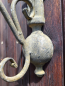 Preview: Vintage Wandhaken Don, grau-braun