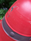 Preview: Metallglocke 2er-Set, rot