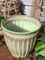 Preview: Metall Übertopf Asena, antikgrün