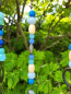 Preview: Mobile Blaue Stunde, blau-antiksilber