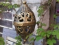 Preview: Ornamentkugel Mathea, altgold
