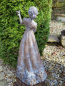 Preview: Polyresin Blumenfee Bellmone, mit Vogel