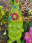 Preview: Polyresin Zwerg Flower Power mittel, knallbunt