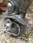 Preview: Steampunk Katzenkopf Fidelia aus Polyresin