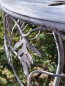 Preview: Shabby Chic Beistelltisch Karin rund, grau