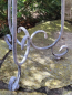 Preview: Shabby Chic Beistelltisch Karin rund, grau