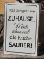 Preview: Shabby Chic Metallspruchschilder Kochen 3
