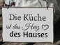 Preview: Shabby Chic Metallspruchschilder Kochen 2