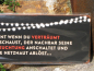 Preview: Shabby Chic Metallspruchschild Weihnachtsbeleuchtung