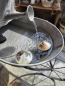 Preview: Shabby Chic Wasserspiel Schubkarre