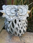 Preview: Windlicht Eule Esmeralda, Shabby Chic